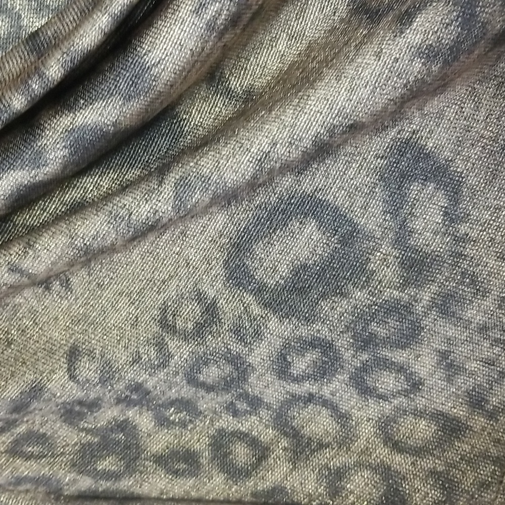 Cache Animal Print Metallic Dress - Picture 7 of 9